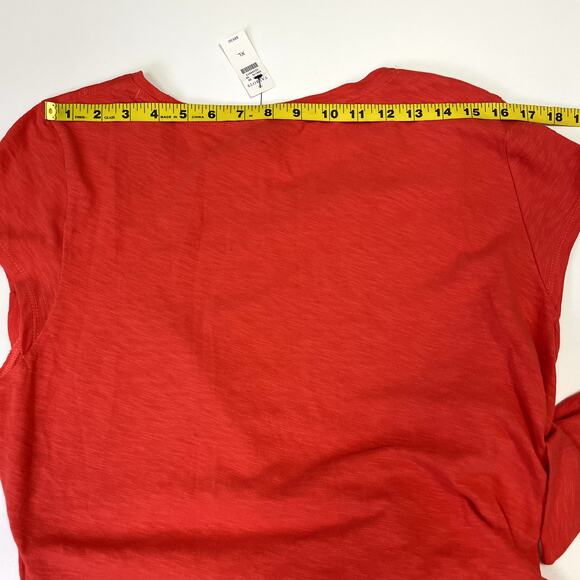 NWT Talbots Coral Tie Detail Knit Shift Dress XL Cotton Sleeveless Casual Summer - Picture 16 of 16